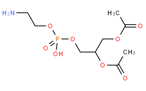 [2-acetyloxy-3-[2-aminoethoxy(hydroxy)phosphoryl]oxypropyl] acetate