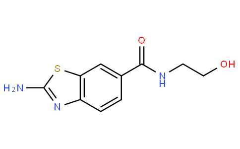 2-amino-N-(2-hydroxyethyl)-1,3-benzothiazole-6-carboxamide
