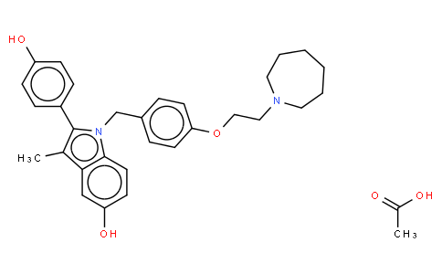 Bazedoxifene acetate