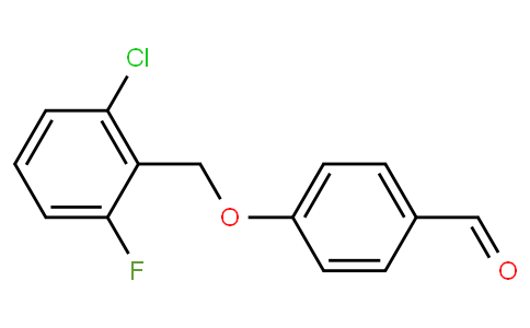 4-[(2-Chloro-6-fluorobenzyl)oxy] benzenecarbaldehyde