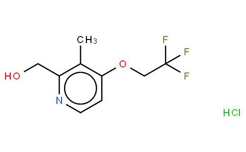 [3-methyl-4-(2,2,2-trifluoroethoxy)pyridin-2-yl]methanol,hydrochloride