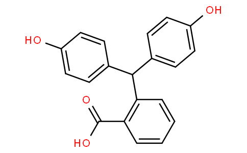 2-[bis(4-hydroxyphenyl)methyl]benzoic acid