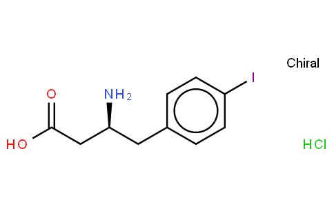 (3S)-3-amino-4-(4-iodophenyl)butanoic acid,hydrochloride