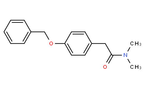 N,N-dimethyl-2-(4-phenylmethoxyphenyl)acetamide