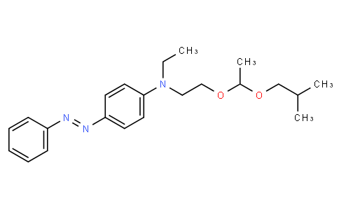 N-ethyl-N-[2-[1-(2-methylpropoxy)ethoxy]ethyl]-4-phenyldiazenylaniline
