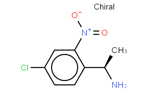 Benzenemethanamine, 4-chloro-a-methyl-2-nitro-, (aR)-