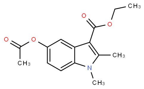 Ethyl 5-acetyloxy-1,2-dimethylindole-3-carboxylate