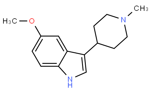 5-methoxy-3-(1-methylpiperidin-4-yl)-1H-indole