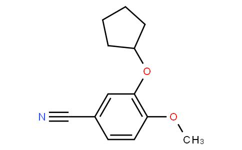 3-cyclopentyloxy-4-methoxybenzonitrile