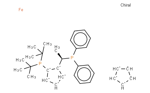 cyclopenta-1,3-diene,ditert-butyl-[5-[(1R)-1-diphenylphosphanylethyl]cyclopenta-1,3-dien-1-yl]phosphane,iron(2+)