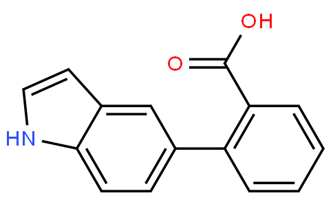 2-(1H-Indol-5-yl)benzoic acid
