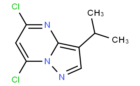 5,7-dichloro-3-propan-2-ylpyrazolo[1,5-a]pyrimidine