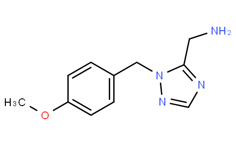 [2-[(4-methoxyphenyl)methyl]-1,2,4-triazol-3-yl]methanamine