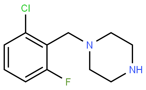 1-[(2-chloro-6-fluorophenyl)methyl]piperazine