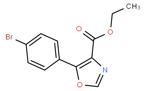 Ethyl 5-(4-bromophenyl)oxazole-4-carboxylate