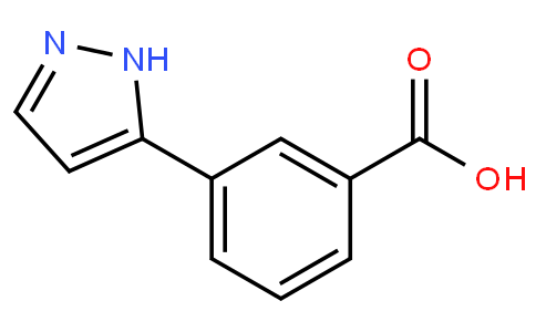 3-(1H-Pyrazol-5-yl)benzoic acid