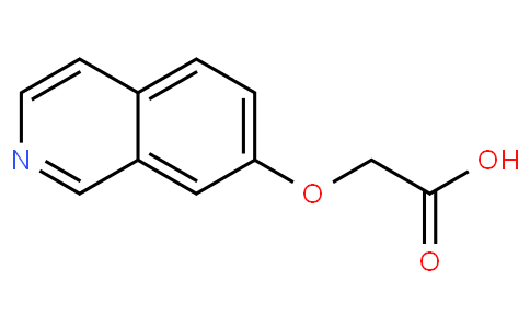 2-isoquinolin-7-yloxyacetic acid