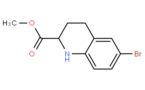 6-BROMO-1,2,3,4-TETRAHYDRO-QUINOLINE-2-CARBOXYLIC ACID METHYL ESTER