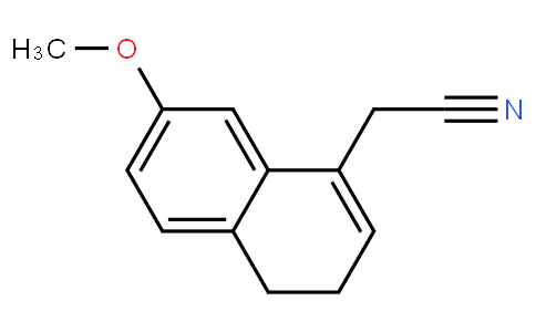 2-(7-Methoxy-3,4-dihydronaphthalen-1-yl)acetonitrile