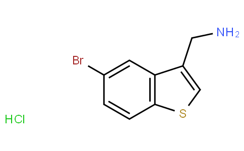 (5-Bromobenzo[b]thiophen-3-yl)methanamine hydrochloride