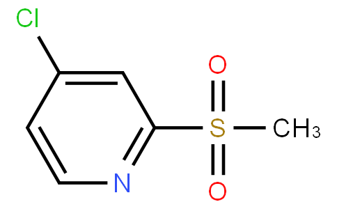 4-chloro-2-methylsulfonylpyridine