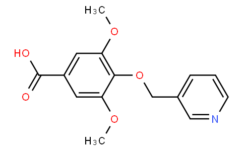 3,5-二甲氧基-4-(3-吡啶甲氧基)苯甲酸