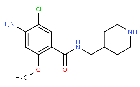 4-Amino-5-chloro-2-methoxy-N-(4-piperidinylmethyl)benzamide