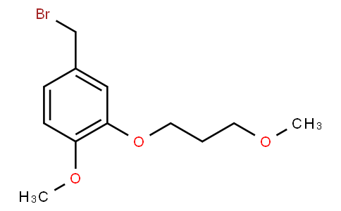 4-(bromomethyl)-1-methoxy-2-(3-methoxypropoxy)benzene