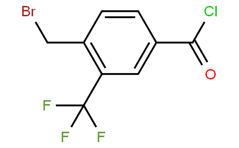 4-(bromomethyl)-3-(trifluoromethyl)benzoyl chloride