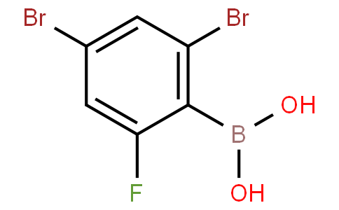 2,4-Dibromo-6-fluorophenylboronic acid