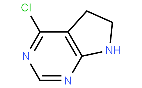 4-chloro-6,7-dihydro-5H-pyrrolo[2,3-d]pyrimidine
