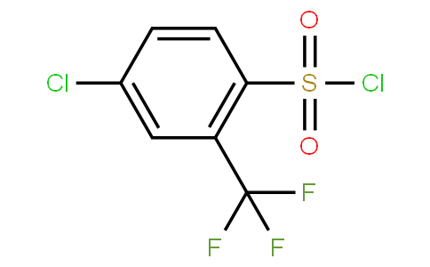 4-Chloro-2-(trifluoromethyl)benzene-1-sulfonyl chloride