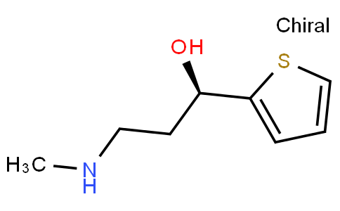 (1R)-3-(methylamino)-1-thiophen-2-ylpropan-1-ol
