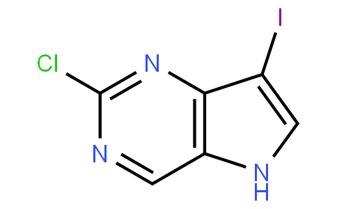 2-Chloro-7-iodo-5H-pyrrolo[3,2-d]pyrimidine