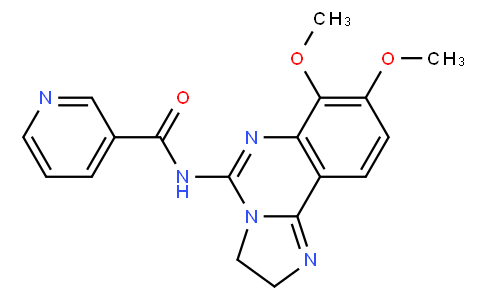 N-(7,8-dimethoxy-2,3-dihydroimidazo[1,2-c]quinazolin-5-yl)pyridine-3-carboxamide