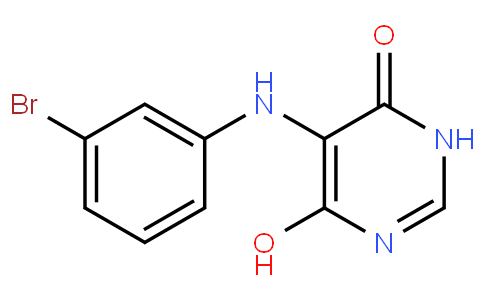5-(3-bromoanilino)-4-hydroxy-1H-pyrimidin-6-one