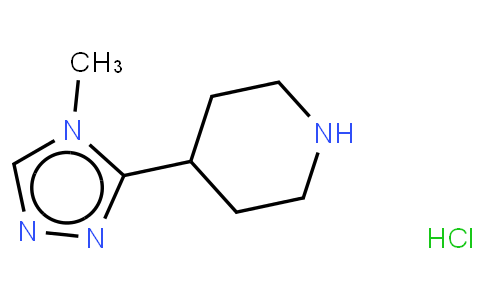 4-(4-methyl-1,2,4-triazol-3-yl)piperidine,hydrochloride