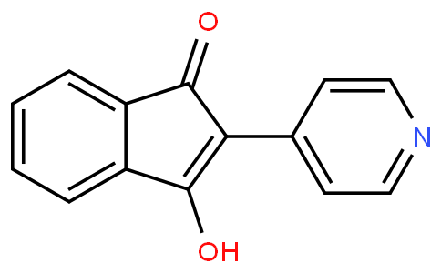 3-Hydroxy-2-(pyridin-4-yl)-1H-inden-1-one