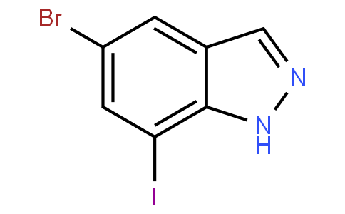 5-Bromo-7-iodo-1H-indazole