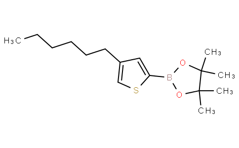 4-Hexyl-2-(4,4,5,5-tetramethyl-1,3,2-dioxaborolan-2-yl)thiophene