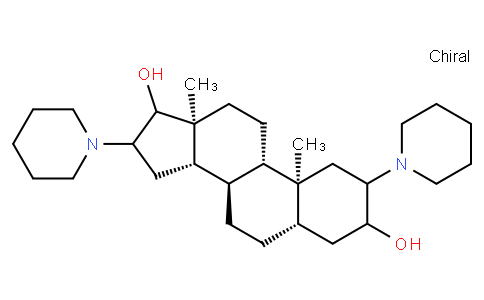 2,16-雙(哌啶-1-基)雄甾-3,17-二醇