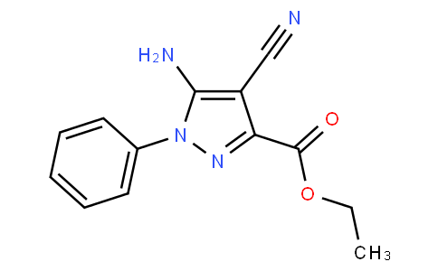 ethyl 5-amino-4-cyano-1-phenylpyrazole-3-carboxylate