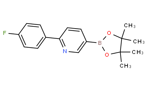 2-(4-Fluorophenyl)-5-(4,4,5,5-tetramethyl-1,3,2-dioxaborolan-2-yl)pyridine