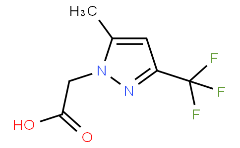 2-[5-methyl-3-(trifluoromethyl)pyrazol-1-yl]acetic acid