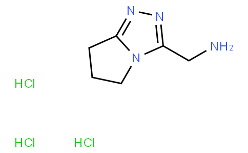 6,7-Dihydropyrrolo[2,1-c][1,2,4]triazole-3-methylamine trihydrochloride