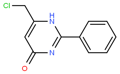 6-(chloromethyl)-2-phenyl-1H-pyrimidin-4-one