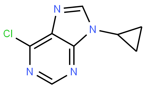 6-chloro-9-cyclopropylpurine