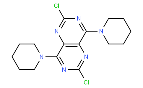 2,6-Dichloro-4,8-di(piperidin-1-yl)pyrimido[5,4-d]pyrimidine