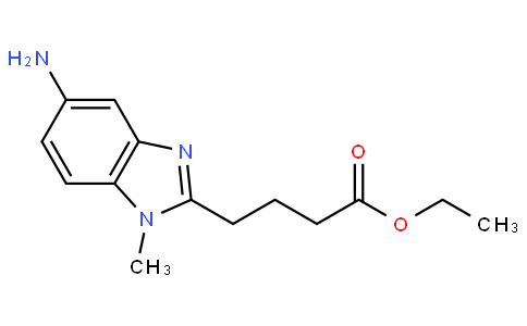 5-氨基-1-甲基-1H-苯并咪唑-2-丁酸乙酯