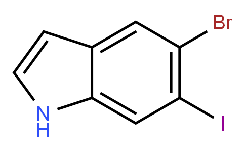 5-bromo-6-iodo-1H-indole
